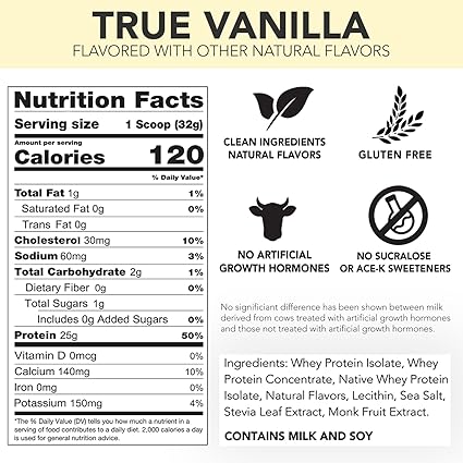 Clean Rival Whey True Vanilla by Rival Nutrition