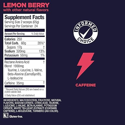 Roctane Energy Drink Mix Lemon Berry by Gu Energy