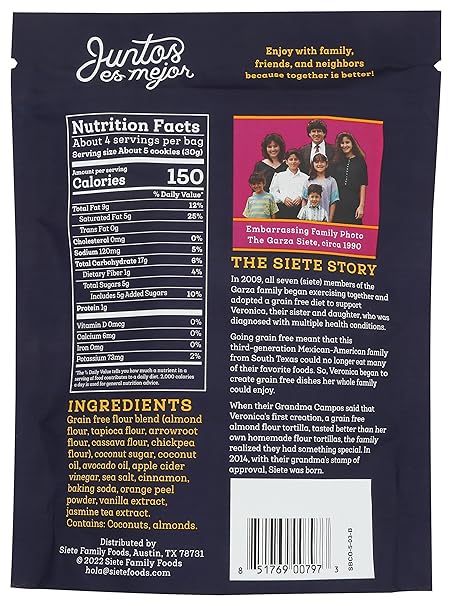 Mexican Shortbread Cookies by Siete