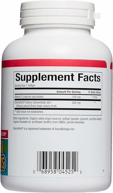 Super Strength Cherry Concentrate Softgels by Natural Factors