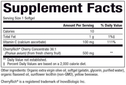 Super Strength Cherry Concentrate Softgels by Natural Factors