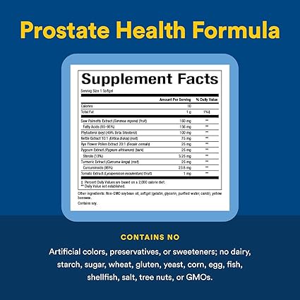 Complete Prostate Health Softgels by Natural Factors