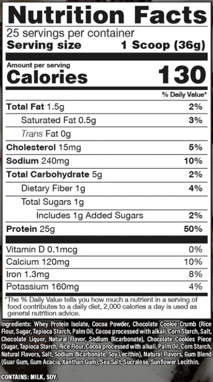 Itholate Protein Champion Mentality (Cookies & Cream) by Raw Nutrition