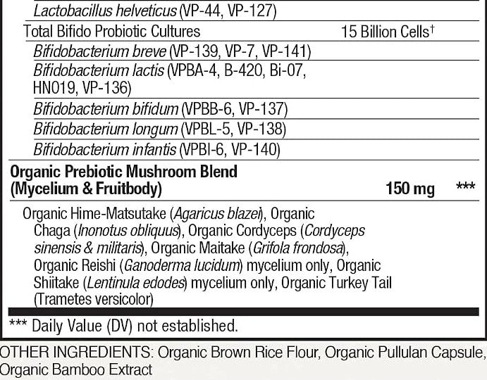 Organic Flora Gut Balance Pre & Probiotic Capsules by Vital Planet