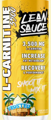 Lean Sauce L Carnitine 3500 Frosted Pina Colada by Pump Sauce
