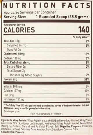 Whey Protein Peanut Butter Cereal Milk by Ghost