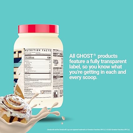 Whey Protein Cinnabon by Ghost