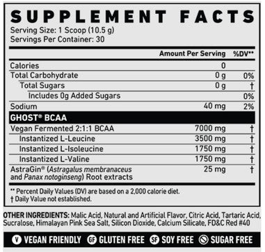 BCAA Sour Patch Kids Redberry by Ghost