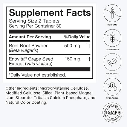 Super Beets Heart Tablets by Humann