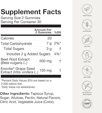 Super Beets Heart Gummies by Humann