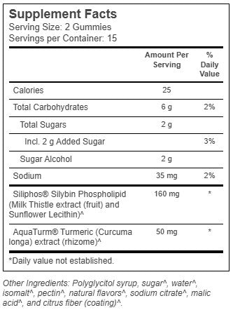 Milk Thistle Liver Detox Gummies by Irwin Naturals