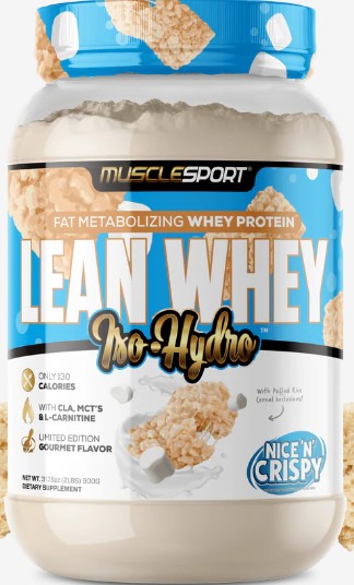 Lean Whey Nice N' Crispy (Rice Krispies) by MuscleSport
