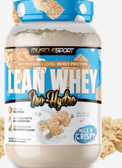 Lean Whey Nice N' Crispy (Rice Krispies) by MuscleSport