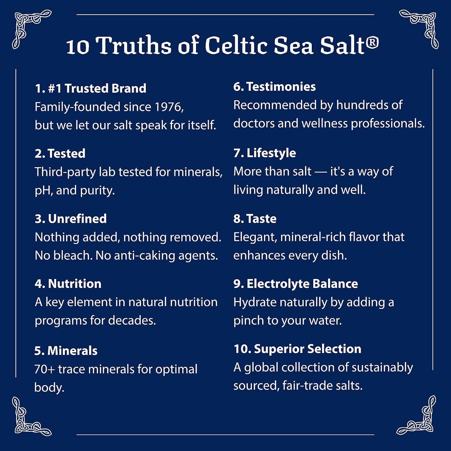 Celtic Sea Salt Gourmet Kosher by Selina Naturally