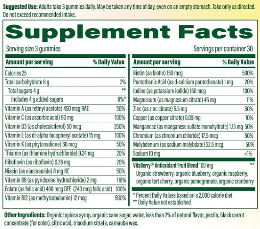 Women's Whole Body Multivitamin Gummies by MegaFood
