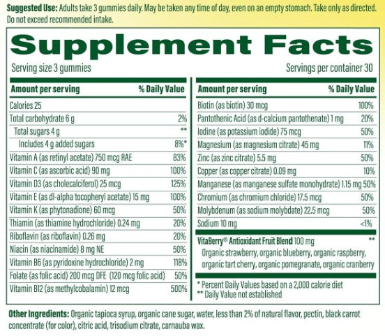 Men's Whole Body Multivitamin Gummies by MegaFood