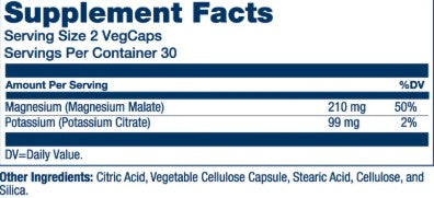 ActiveMag Magnesium & Potassium Capsules by Solaray