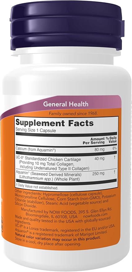 UC-II Collagen Capsules by Now Foods