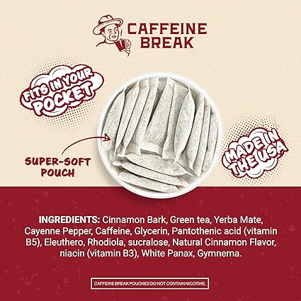 Caffeine Pouch Spicy Cinnamon 50mg by ALP Supply Co