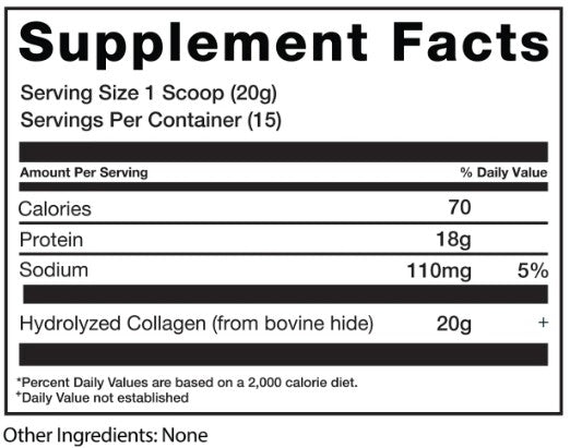 Clean Collagen Peptides Unflavored by Rival Nutrition