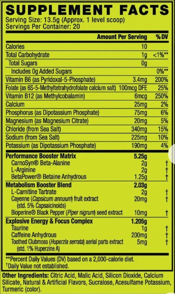 C4 Sport Ripped PreWorkout Hawaiian Pineapple Popsicle by Cellucor