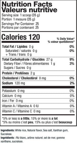 Creamy Rice & Carbs Salted Caramel by Elev8