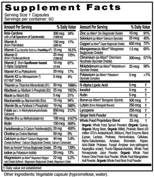 Prenatal One Daily Multi Capsules by Emerald Labs