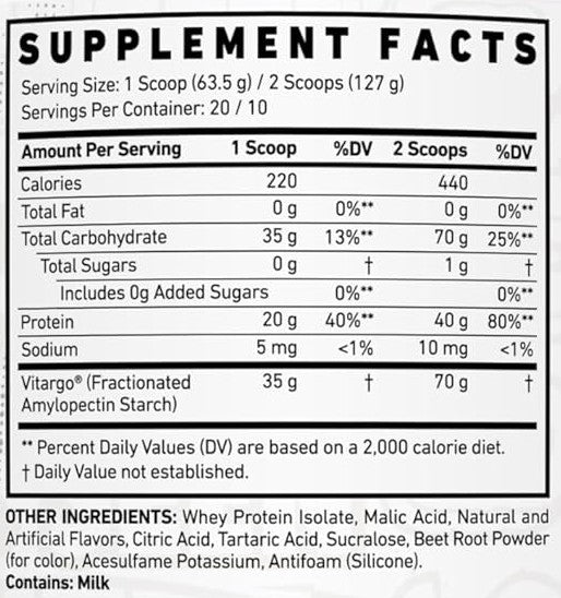 Clear Gains Protein + Post Workout Strawberry Watermelon by Ghost