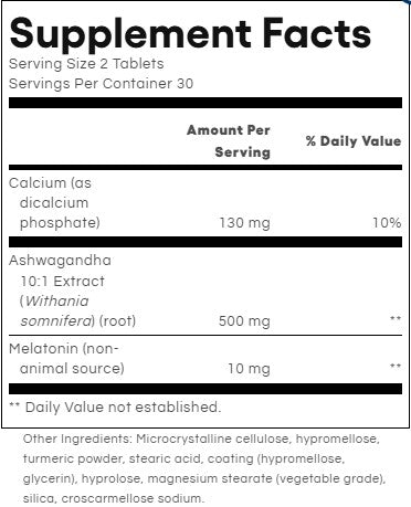 Triple Action Sleep Support Tablets by Natural Factors