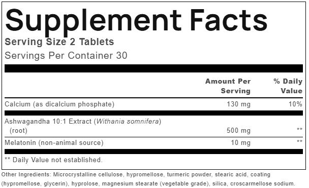 Triple Action Sleep Support Tablets by Natural Factors