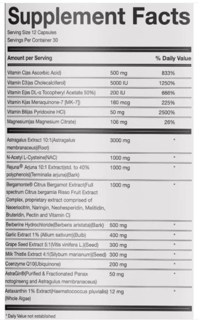 Heart + Organ Support Capsules by White Lion Labs