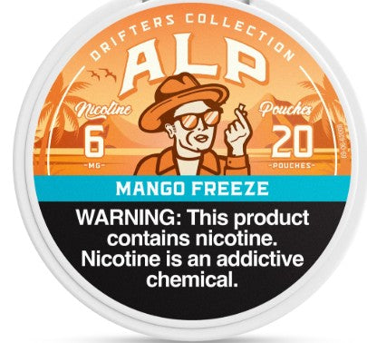 Mango Freeze 6mg Nicotine Pouches by Alp Supply Co