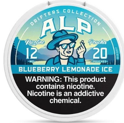 Blueberry Lemonade 12mg Nicotine Pouches by Alp Supply Co
