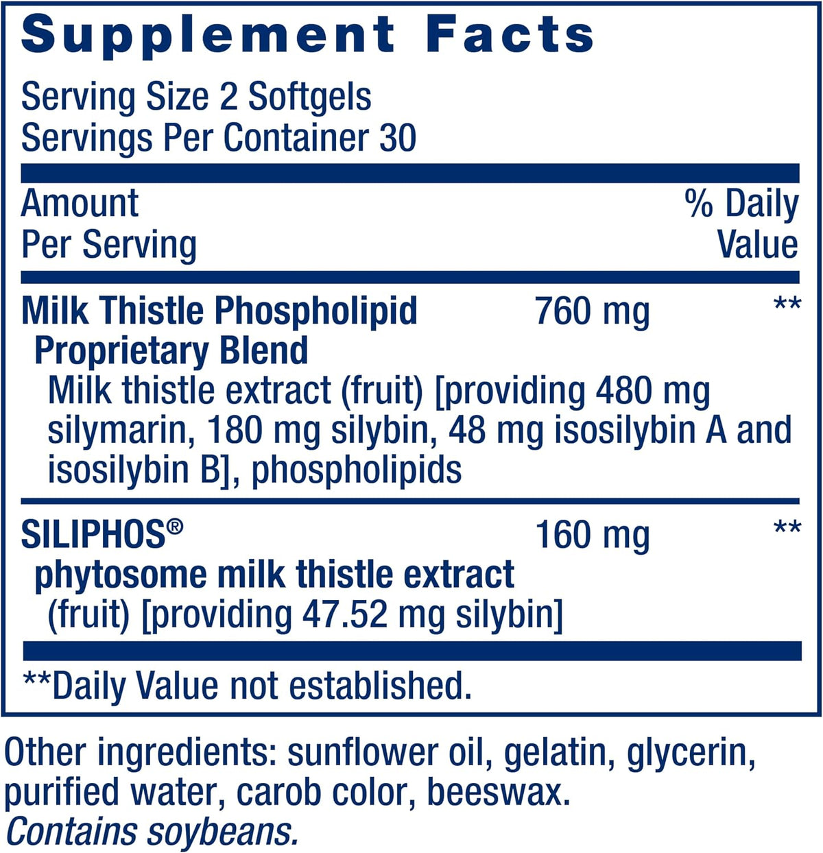 Advanced Milk Thistle Softgels by Life Extension
