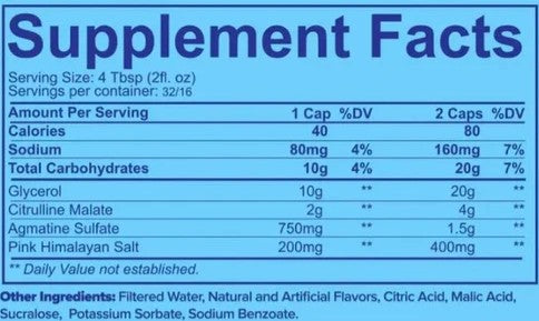 Pump Sauce Liquid Non-Stim PreWorkout Red Gummy Fish by Pump Sauce