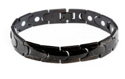 Black Magnetic 8.5 Inch Bracelet by Magne Health