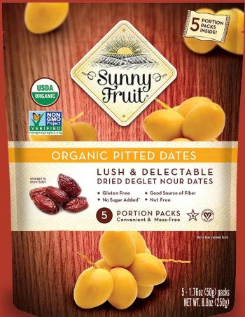 Organic Pitted Dates by Sunny Fruit