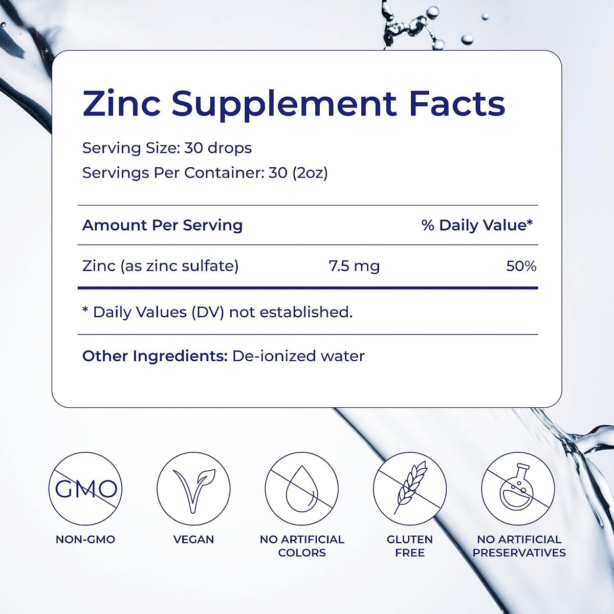 Liquid Ionic Zinc Concentrate 2oz by Eidon Minerals