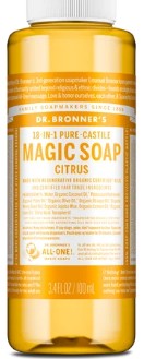 Citrus Liquid Castile Soap by Dr Bronner's