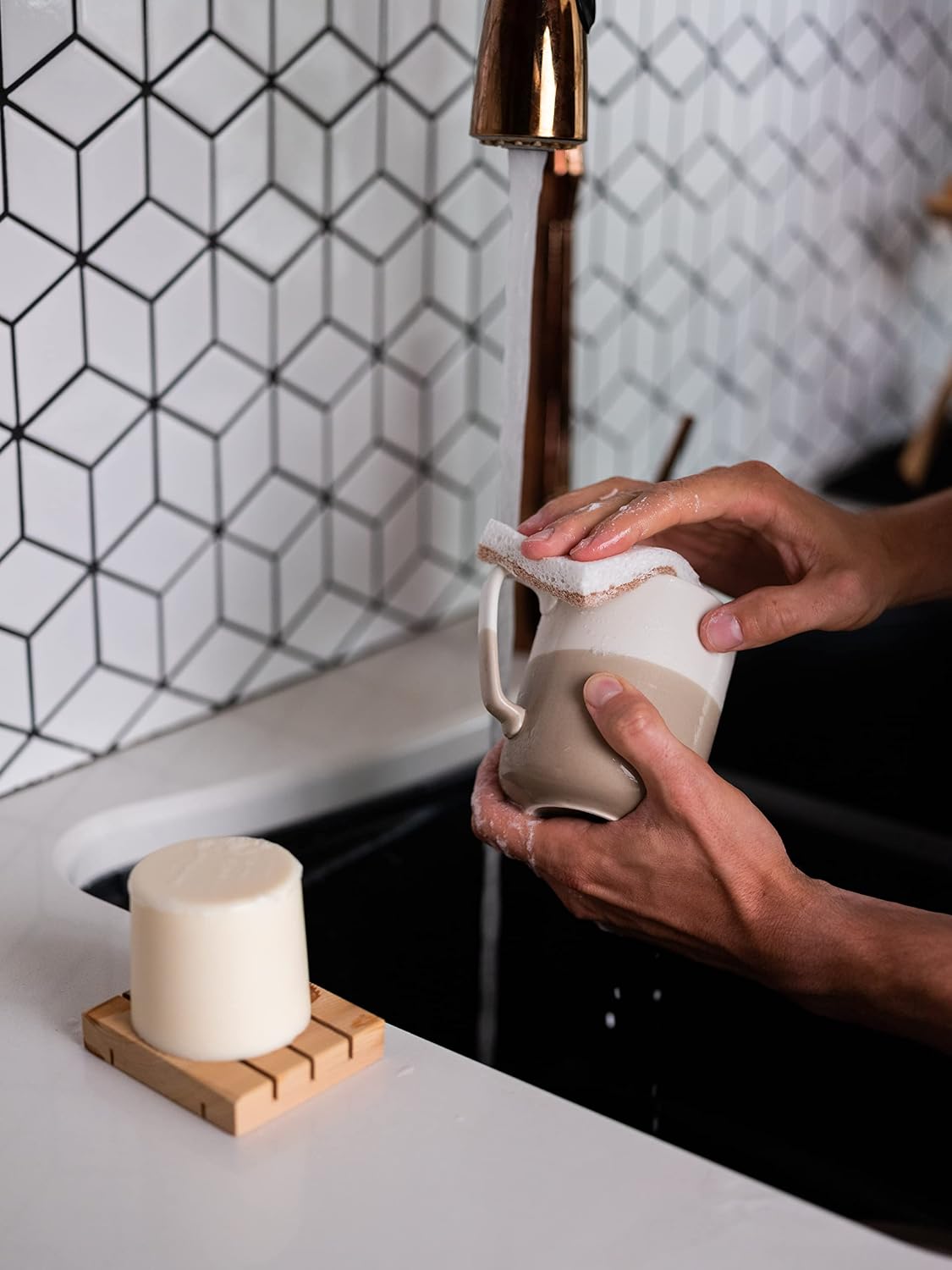 Lemon Dish Soap Bar by Meliora