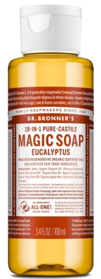 Eucalyptus Castile Liquid Soap by Dr Bronner's