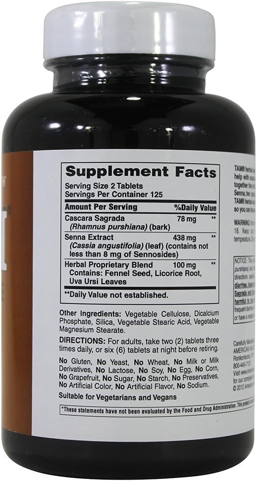 TAM Laxitive Tablets by American Health