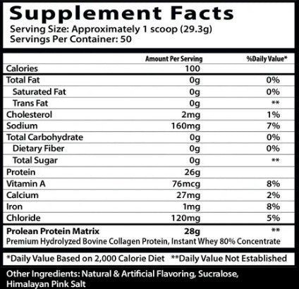 ProLean Peanut Butter & Jelly Protein Powder by Insane Labz