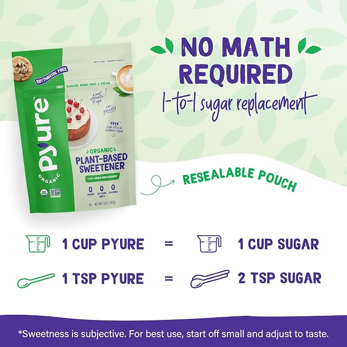 Organic Plant Based Sweetener by Pyure