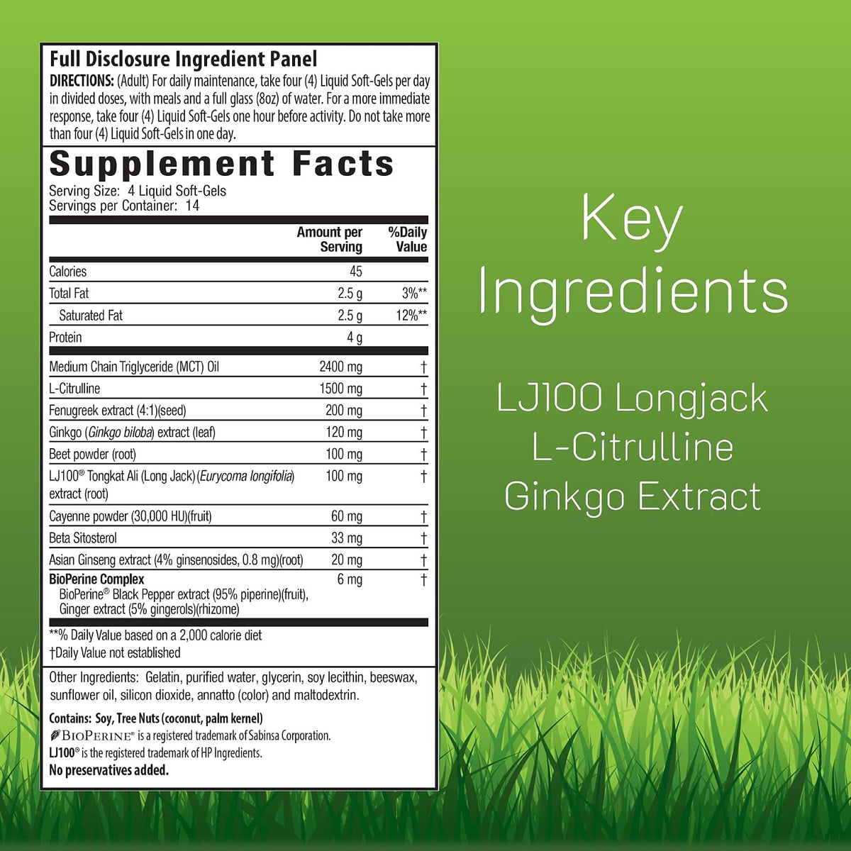Testosterone Mega Boost Red Softgels by Irwin Naturals