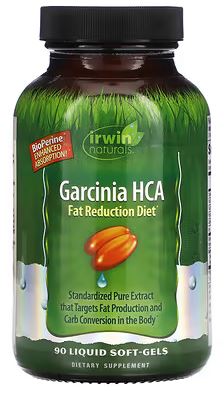 Irwin Naturals Garcinia HCA Fat Reduction Diet Softgels