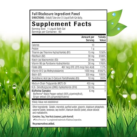 Irwin Naturals Mega B-Complex Softgels