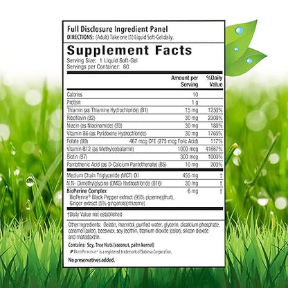 Irwin Naturals Mega B-Complex Softgels