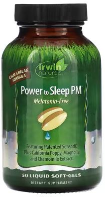 Irwin Naturals Power to Sleep Melatonin Free