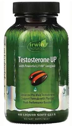 Irwin Naturals Testosterone Up Softgels